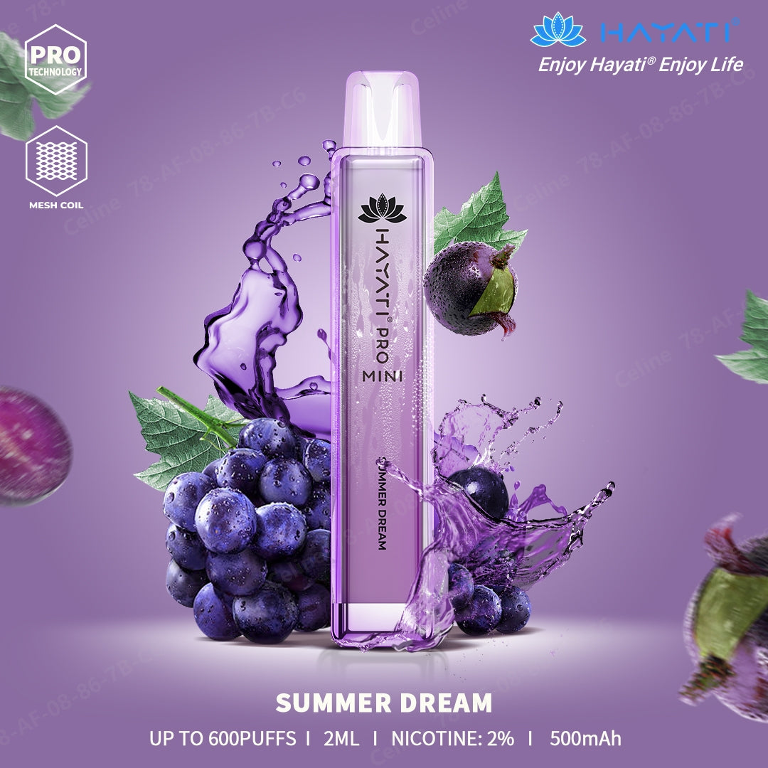 Summer Dream Hayati Pro Mini 600 Puffs