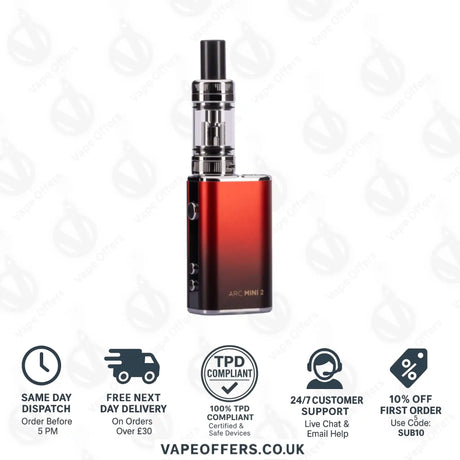 TECC Arc Mini 2 Vape Kit Red