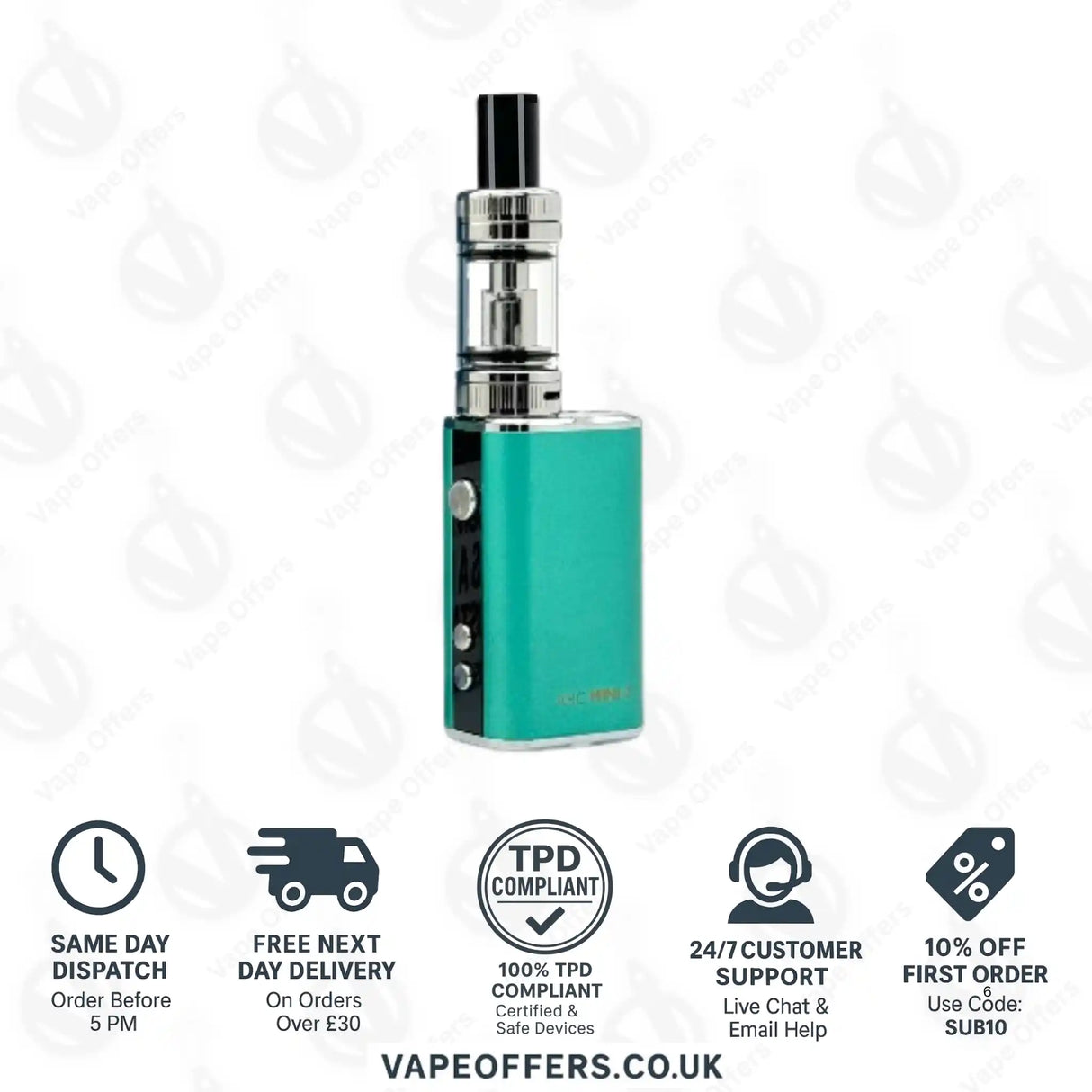 TECC Arc Mini 2 Vape Kit Turquoise