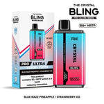 Load image into Gallery viewer, The Crystal Bling 18000 - Blue Razz Pineapple &amp; Strawberry Ice
