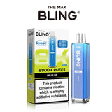 The Crystal Bling Max 8000 Preffilled Pod Kit Mr Blue 