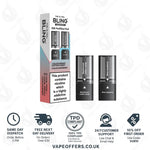 Load image into Gallery viewer, The Crystal Bling Ultra Plus 30k Prefilled Pods Blackcurrant Cotton Candy &amp; Blue Raspberry

