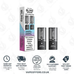 Load image into Gallery viewer, The Crystal Bling Ultra Plus 30k Prefilled Pods Blueberry Cotton Candy &amp; Raspberry Cotton Candy
