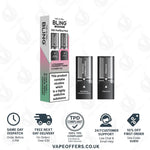 Load image into Gallery viewer, The Crystal Bling Ultra Plus 30k Prefilled Pods Strawberry Cranberry Cherry &amp; Cherry Ice
