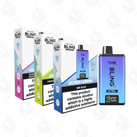 The Crystal Bling Ultra Plus 30k Prefilled Vape Kit 