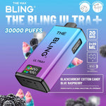 Load image into Gallery viewer, The Crystal Bling Ultra Plus 30k Prefilled Vape Kit - ⁠Blackurrant Cotton Candy / Blue Raspberry 
