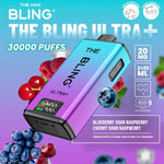 Load image into Gallery viewer, The Crystal Bling Ultra Plus 30k Prefilled Vape Kit - Blueberry Sour Raspberry / Cherry Sour Raspberry 
