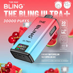 Load image into Gallery viewer, The Crystal Bling Ultra Plus 30k Prefilled Vape Kit - Cherry Watermelon / Watermelon Ice
