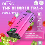 Load image into Gallery viewer, The Crystal Bling Ultra Plus 30k Prefilled Vape Kit - Grape Gummy Bear / Strawberry Gummy Bear 

