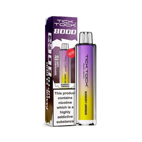 Tick Tock Magic 8000 Puffs Vape -  Blueberry Lemonade