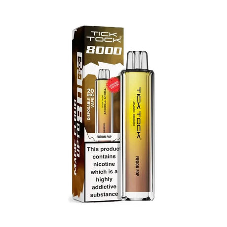 Tick Tock Magic 8000 Puffs Vape -  Fusion Pop 