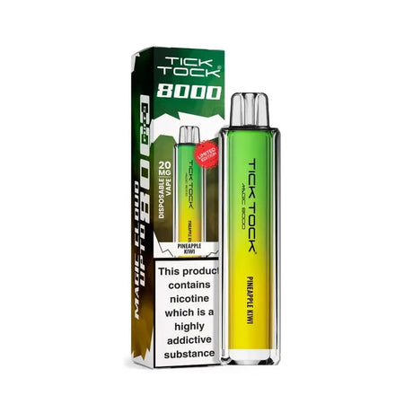 Tick Tock Magic 8000 Puffs Vape -  Pineapple Kiwi 