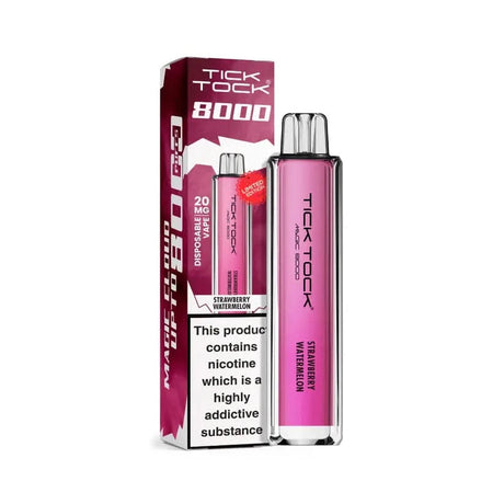 Tick Tock Magic 8000 Puffs Vape -  Strawberry Watermelon 