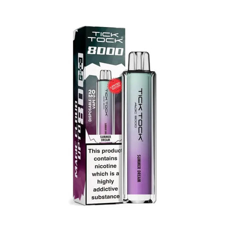 Tick Tock Magic 8000 Puffs Vape -  Summer Dream 