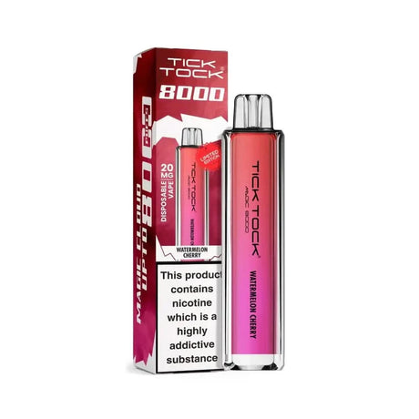 Tick Tock Magic 8000 Puffs Vape -  Watermelon Cherry