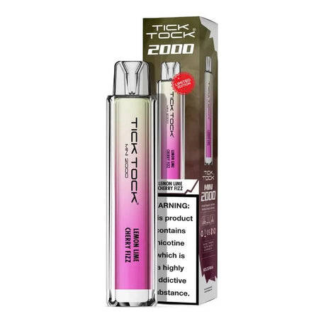 Tick Tock Mini 2000 Puffs - Lemon Lime Cherry Fizz