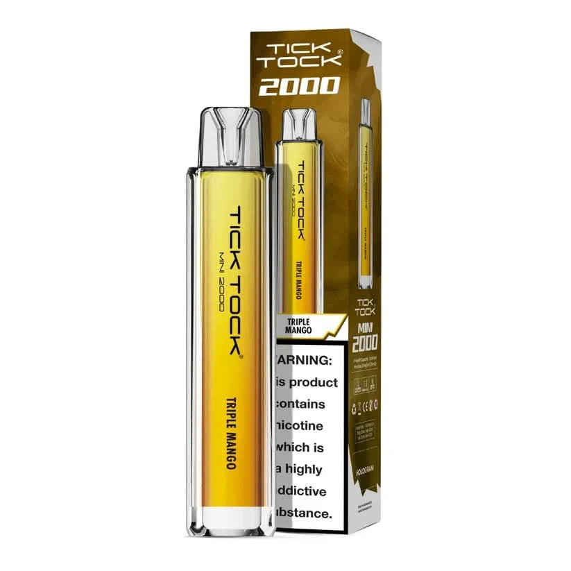 Tick Tock Mini 2000 Puffs - Triple Mango 