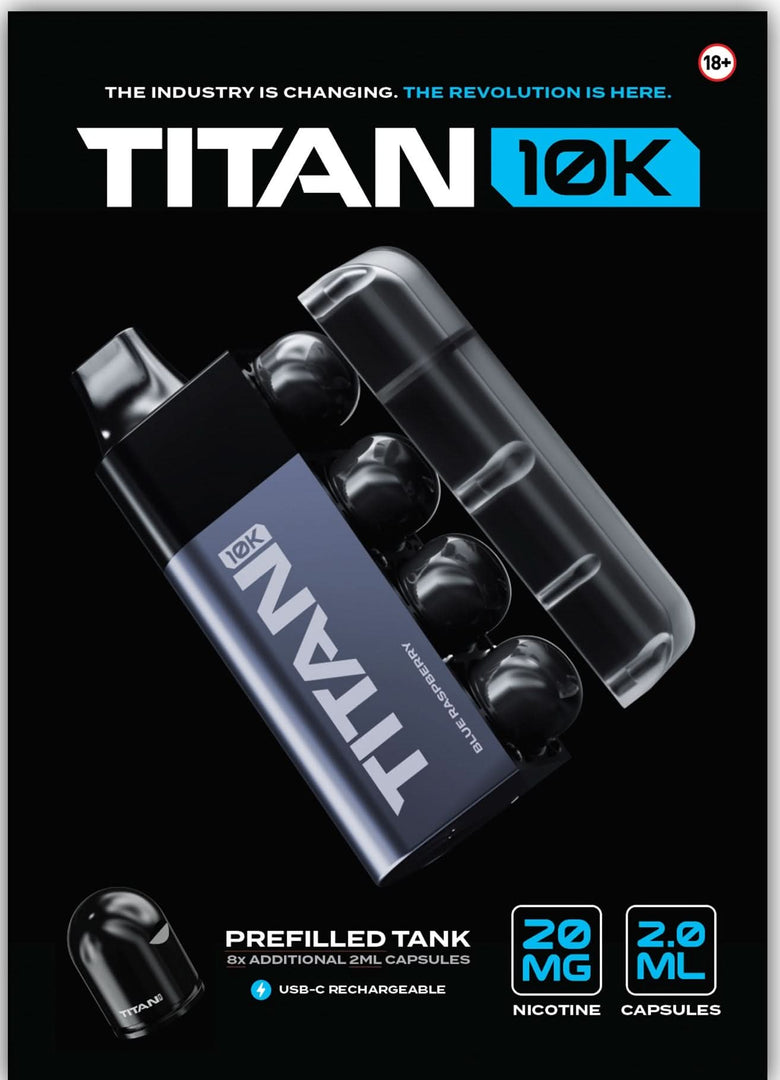 Titan 10k Puff Disposable Vape 
