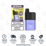 Titan Pro 15K Blue Razz Lemonade Prefilled Pod Kit