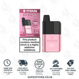 Titan Pro 15K Pink Burst Prefilled Pod Kit