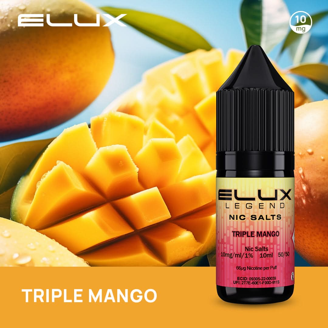 Triple Mango Elux Legend Nic Salt 10mg