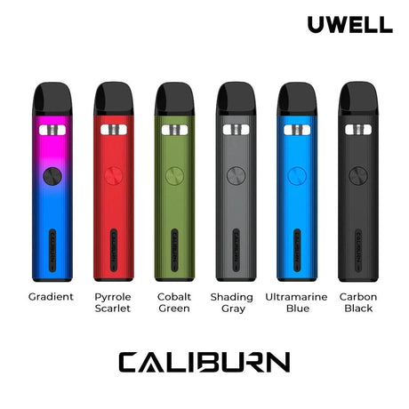Uwell Caliburn G2 Pod Kit - All Colours