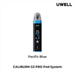 Load image into Gallery viewer, Uwell Caliburn G3 Pro Pod Kit - Pacific Blue
