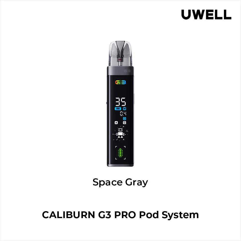 Uwell Caliburn G3 Pro Pod Kit - Space Gray