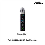 Load image into Gallery viewer, Uwell Caliburn G3 Pro Pod Kit - Stone Gray
