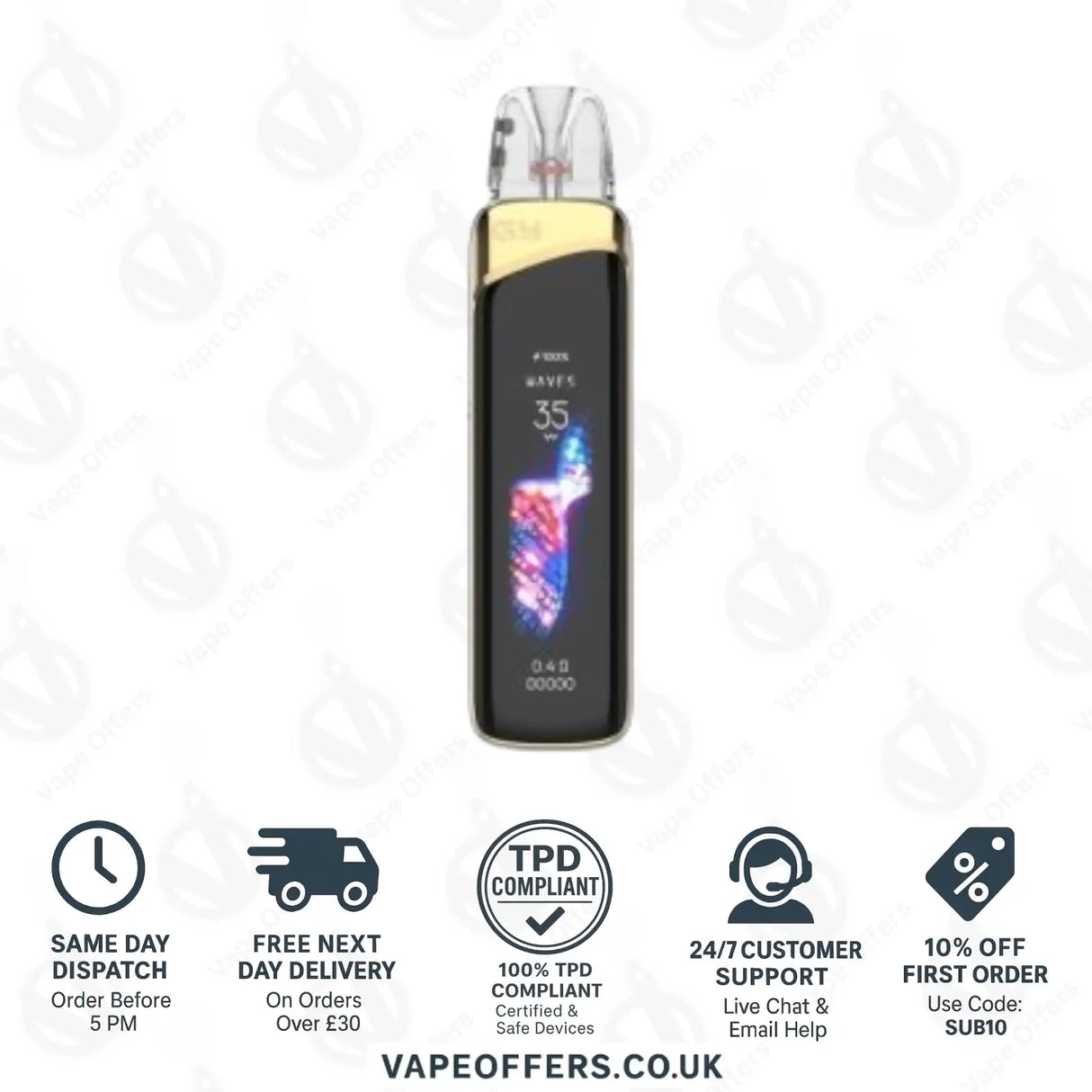 Uwell Caliburn G4 Pro Pod Kit Desert Gold