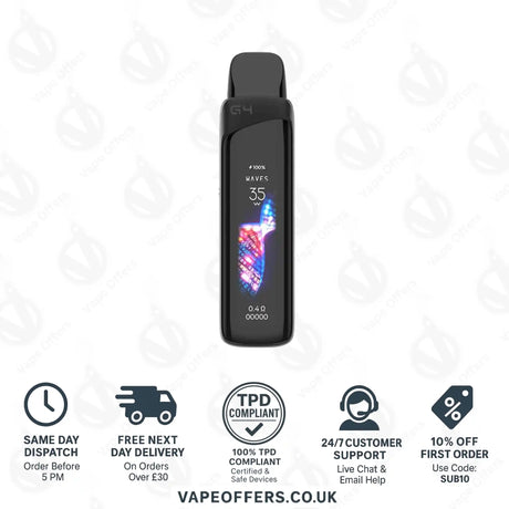 Uwell Caliburn G4 Pro Pod Kit Stripe Black