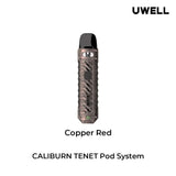 Uwell Caliburn Tenet Pod Kit - Copper Red