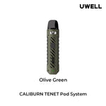 Load image into Gallery viewer, Uwell Caliburn Tenet Pod Kit - Olive Green
