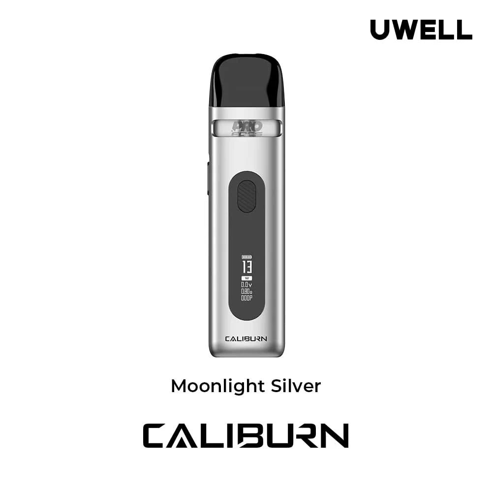 Uwell Caliburn X Pod Kit - Moonlight-Silver