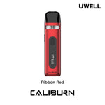 Load image into Gallery viewer, Uwell Caliburn X Pod Kit - Ribbon-Red
