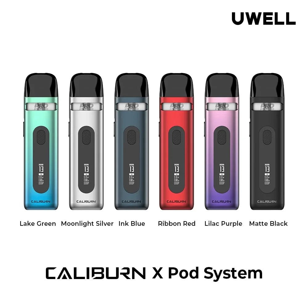 Uwell Caliburn X Pod Kit All Colours