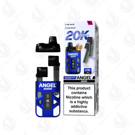 Vapes Bars Angel 20K Blue Edition Prefilled Pod Kit