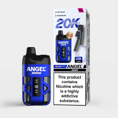 Vapes Bars Angel 20K Prefilled Pod Kit Blue edition