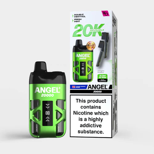 Green Edition Vapes Bars Angel 20K Prefilled Pod Kit 