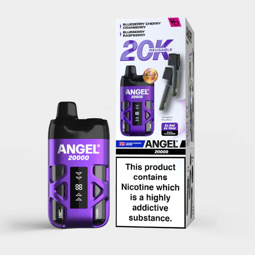 Violet Edition Vapes Bars Angel 20K Prefilled Pod Kit