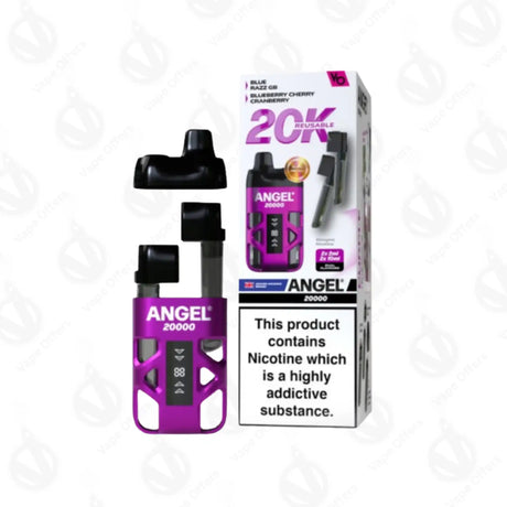Vapes Bars Angel 20K Purple Edition Prefilled Pod Kit