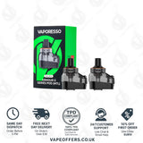 Vaporesso Armour G Replacement Pods MTL G