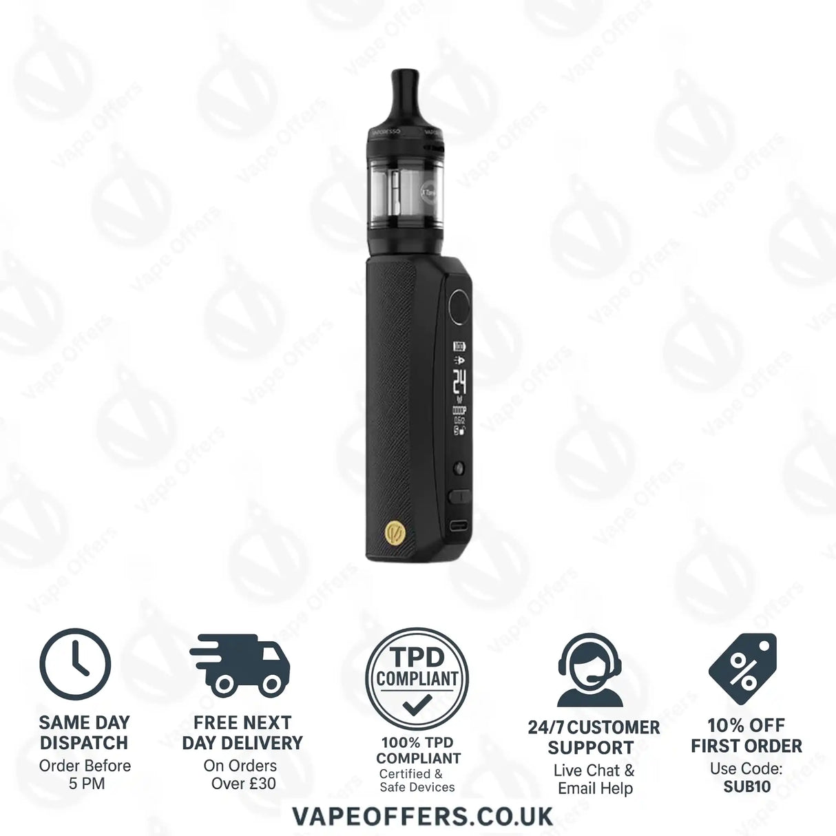 Vaporesso GTX One Pro Kit Black