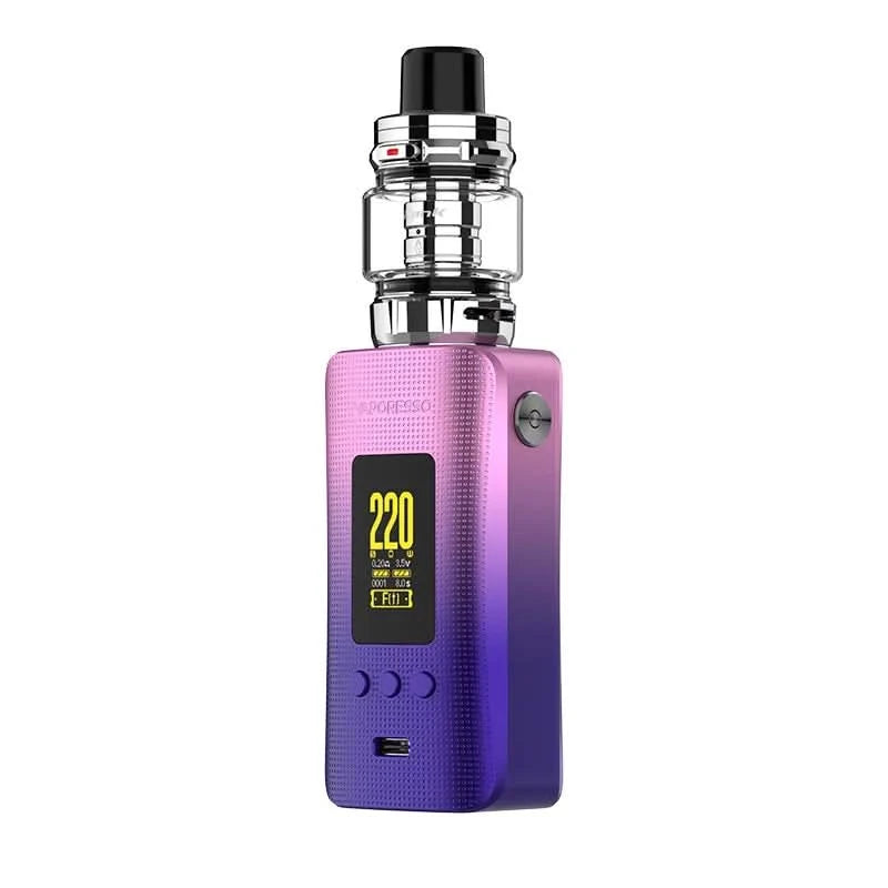 Neon Purple Vaporesso Gen 200 Vape Kit iTank 2 Edition 