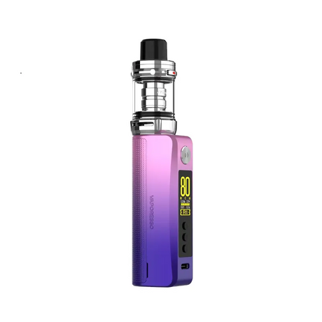 Neon Purple Vaporesso Gen 80 S Vape Kit iTank 2 Edition 