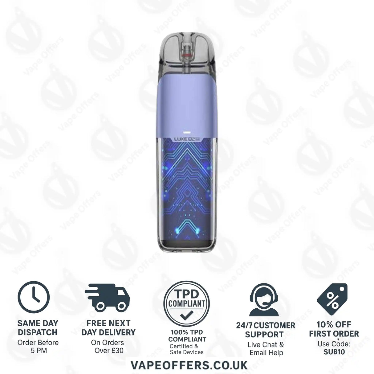 Vaporesso Luxe Q2 SE Pod Vape Kit Digital Blue