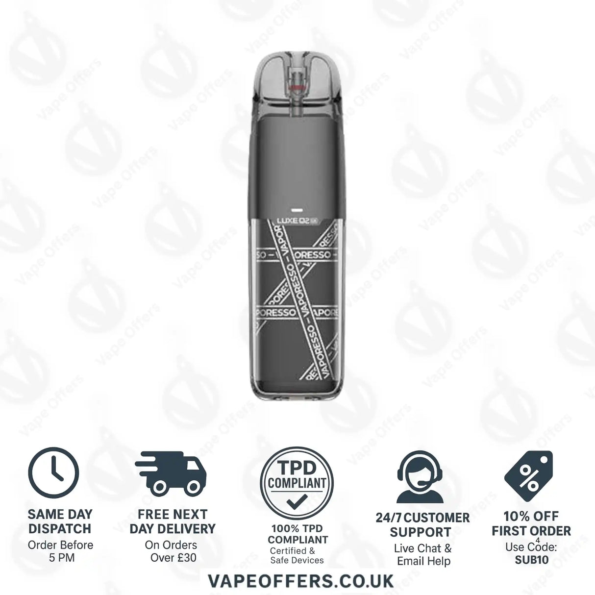 Vaporesso Luxe Q2 SE Pod Vape Kit Fashion Black