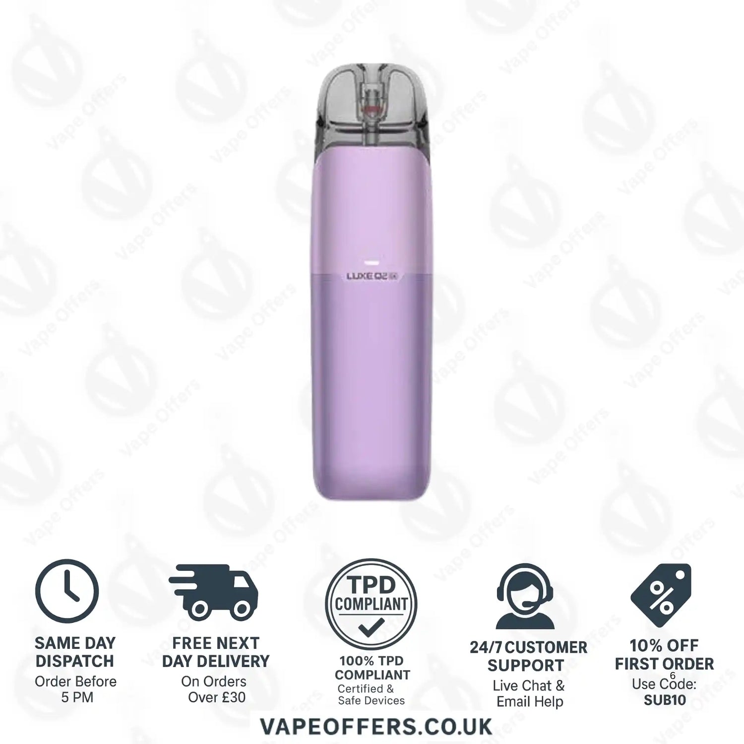 Vaporesso Luxe Q2 SE Pod Vape Kit Lilac Purple 