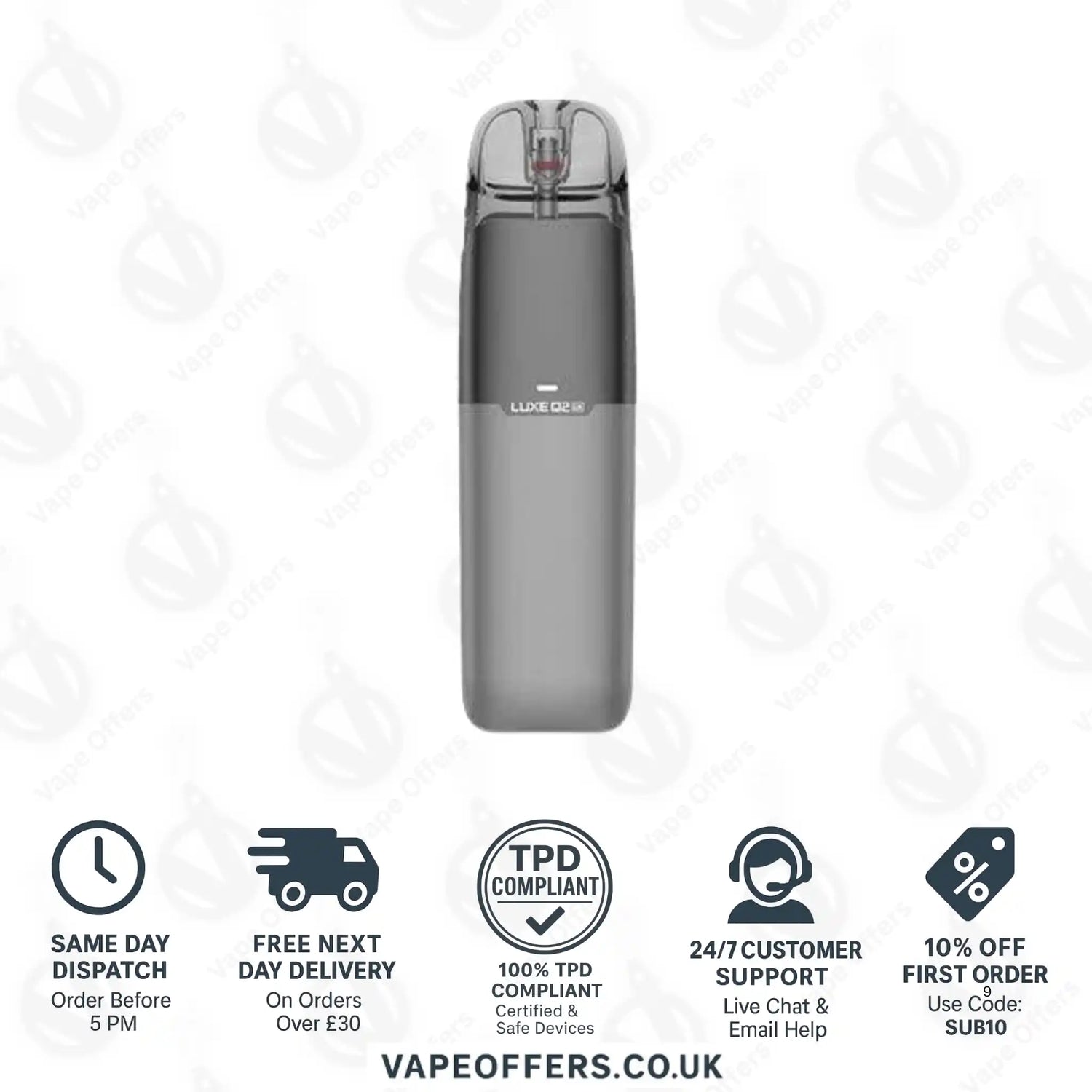 Vaporesso Luxe Q2 SE Pod Vape Kit Space Grey 