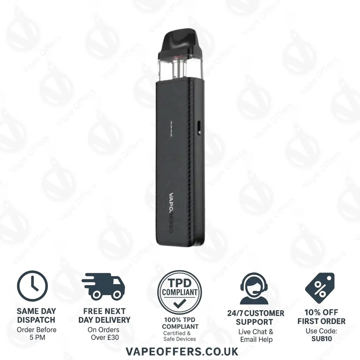 Vaporesso XROS 5 Mini Pod Vape Kit Carbon Black
